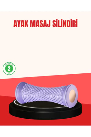 Derin Doku Masajı Ayak Silindiri, Kirpi Topu, Akupunktur Etkili, Rahatlatıcı