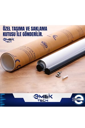 Taşınabilir Akıllı Kumaş Projeksiyon Perdesi 150x105cm, Işık Geçirmez, 4K-8K