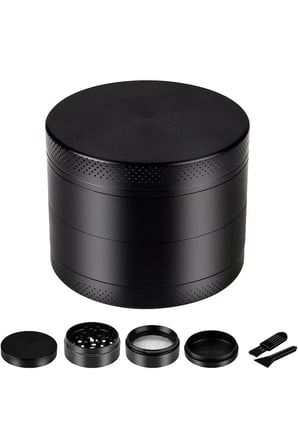 40mm Metal Baharat Öğütücü ve Parçalayıcı, Paslanmaz Çelik, Mıknatıslı