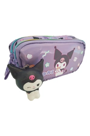 Sevimli Kuromi Squishy 3630 Kalem Kutusu, Renkli ve Eğlenceli Tasarım