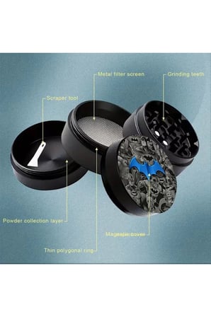 4 Katmanlı 50mm Çelik Grinder Mıknatıslı Kesici Bıçaklar