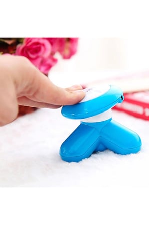 Mini USB Şarjlı 3 Başlıklı Titreşimli El Masaj Aleti
