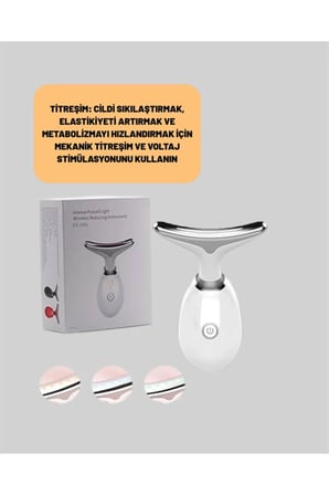 Kompakt Taşınabilir Çok Fonksiyonlu USB Şarjlı Cilt Bakım Cihazı