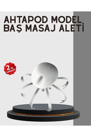 USB-C Şarjlı Kafa Derisi Masaj Aleti Rahatlatıcı ve Canlandırıcı
