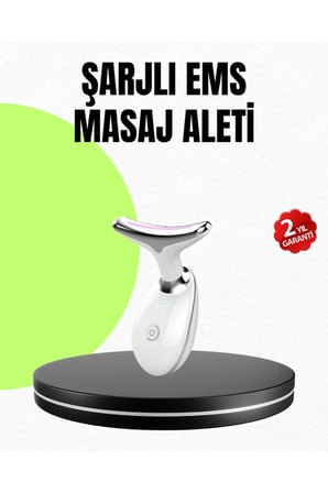 Kırışıklık Önleyici Güzellik Cihazı, Mikro Akım Masaj ve Isı Terapisi