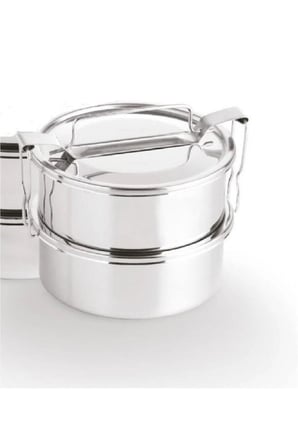 Paslanmaz Çelik 2li Sefer Tası 500ml X2 Isıtılabilir %100 Metal