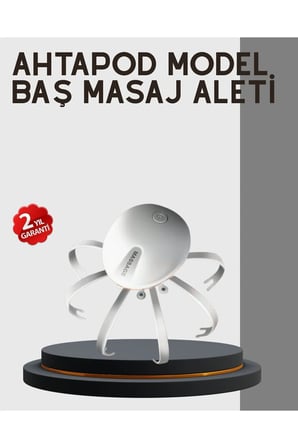 USB-C Şarjlı Kafa Derisi Masaj Aleti Rahatlatıcı ve Canlandırıcı
