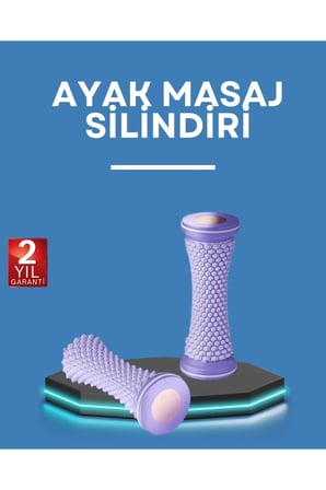 Mini Ayak Masaj Rulosu, Akupresur Silindiri ve Kas Rahatlatıcı