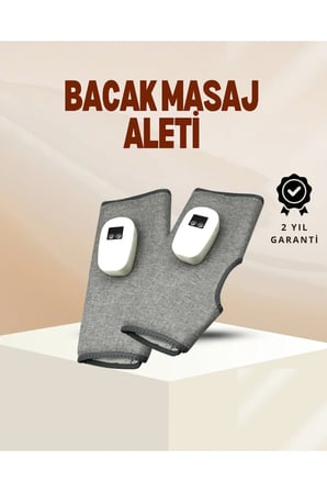 Kablosuz Isıtmalı Baldır Masaj Aleti, 3 Fonksiyonlu Hava Basıncı ve Titreşimli