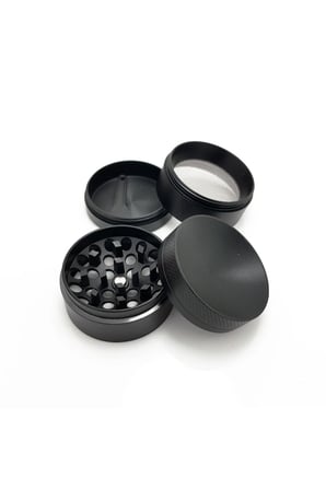 Mini Siyah 40 mm Tütün ve Baharat Parçalayıcı