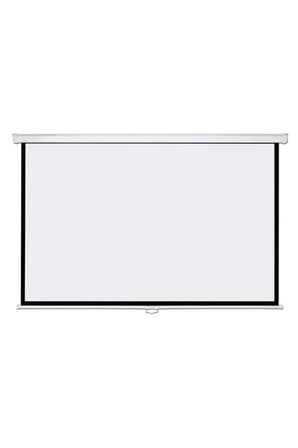 Yüksek Kaliteli 240x200 cm Işık Geçirmez Projeksiyon Perdesi Beyaz