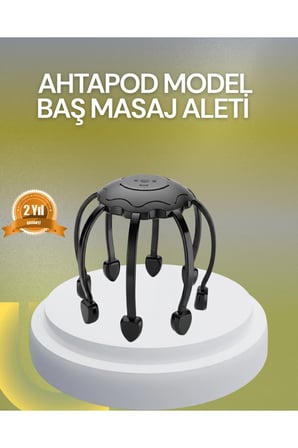 Çok Noktalı Elektrikli Kafa Masaj Aleti, 360 Derece Kapsama