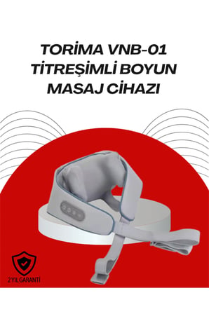 Ergonomik U Tipi Boyun Masaj Cihazı, Rahatlatıcı ve Hafif Tasarım