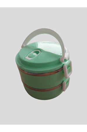 2 Katlı Sızdırmaz Yemek Termosu Sefer Tası 1.5 L