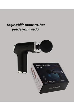 Taşınabilir USB Type-C Masaj Tabancası, Yenilikçi ve Hafif Tasarım