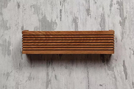 Yansıtma Tasarımlı Çift Yönlü Ahşap Salon Hol Cafe Otel Duvar Aplik Avize