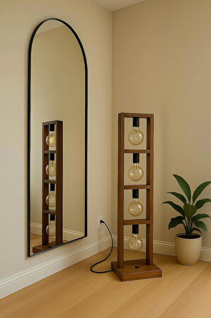 Zemin Lambası Lambader Abajur Salon Otel Ofis Köşe Lambası