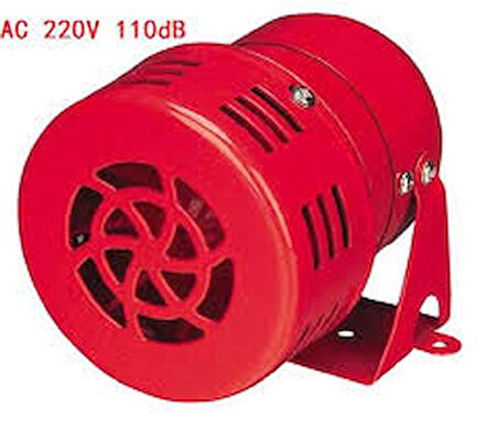 75MM 220V 110 DESİBEL METAL GÖVDELİ SİREN