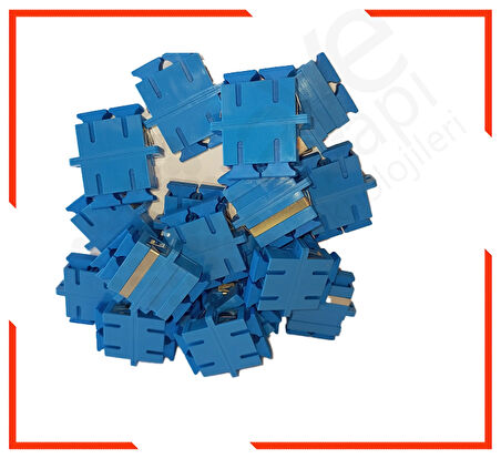 Fiber Optik Sc-Sc Single Mode Doublex Adaptör