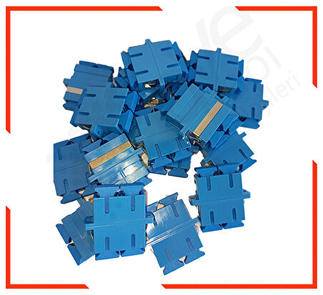 Fiber Optik Sc-Sc Single Mode Doublex Adaptör