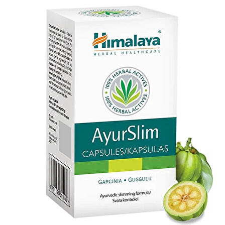 Himalaya Wellness AyurSlim Fat Burner Iştah kesici Kapsül Kilo ve iştah Kontrolü