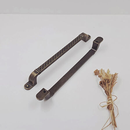 Ay-Az Kulp Hasır 160mm Antik Altın Mutfak Banyo Dolap Çekmece Kulpu