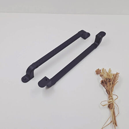 Ay-Az Kulp Hasır 160mm Siyah Mutfak Banyo Dolap Çekmece Kulpu