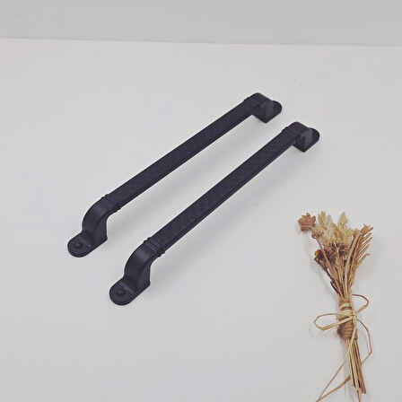 Ay-Az Kulp Hasır 160mm Siyah Mutfak Banyo Dolap Çekmece Kulpu