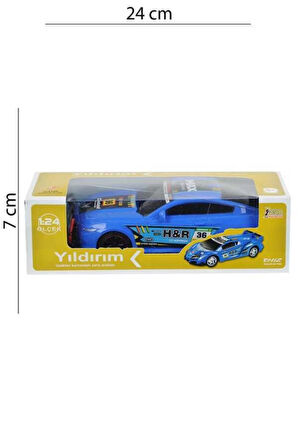 Uzaktan Kumandalı Şarjlı Yıldırım Spor Araba 20 cm