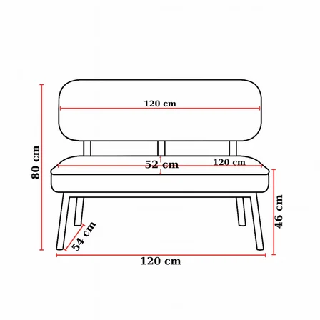 Luna 2+1+1 Deri Kumaş Ofis & Büro İş Yeri Bekleme Koltuğu Takımı – Siyah Metal İskelet - Gri