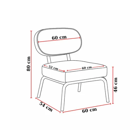 Luna 2+1+1 Deri Kumaş Ofis & Büro İş Yeri Bekleme Koltuğu Takımı – Siyah Metal İskelet - Krem