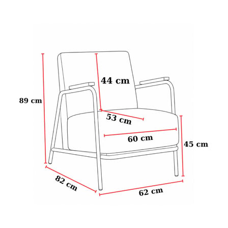 Atlas 2+1+1 Soft Kumaş Metal Koltuk Takımı – Balkon Ofis Bekleme ve Çay Seti