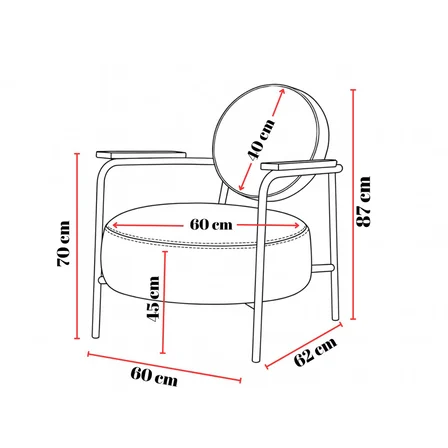 Venüs 2+1+1 Deri Ofis & Büro İş Yeri Bekleme Koltuğu Takımı – Cappuccino Metal İskelet - Gri
