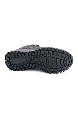 M P 242-1861 Termo Kaymaz Taban Bağcıklı Günlük Erkek Outdoor Bot Siyah