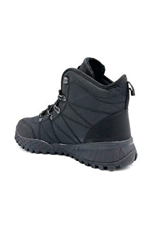 M P 242-1861 Termo Kaymaz Taban Bağcıklı Günlük Erkek Outdoor Bot Siyah