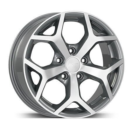 4X108X16 7.0 63.4 ET38 619 GUN METAL DIAMOND () FD ( 4 Adet )