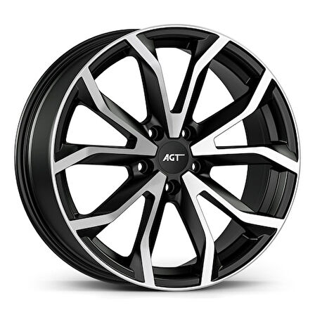 5X110X17 7.00 65.1 ET38 734-2 MATT BLACK DIAMOND FD ( 4 Adet )