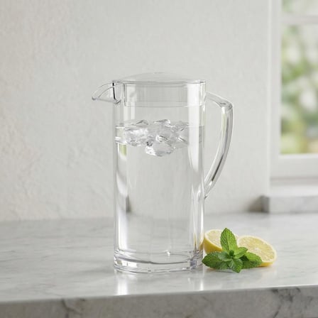 Özel Seri Pratik Kap Günlük Kullanım Ergonomik Tasarım Tropic Kristal Sürahi