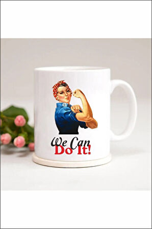 8 Mart Dünya Kadınlar Günü Temalı Baskılı Kupa Bardak