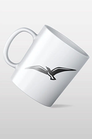 Martı Desenli Özel Tasarım Kupa Bardak