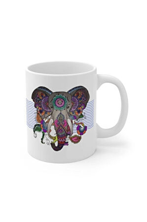 Fil Baskılı Kupa Bardak