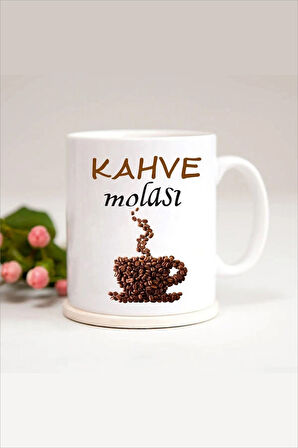 'kahve Molası' Baskılı Kupa Bardak