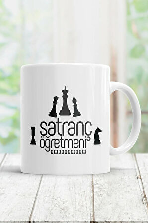 Satranç Öğretmeni Kupa Bardak