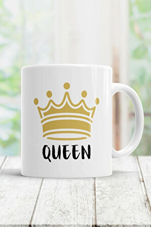 Beyaz Kraliçe Kupa Bardak