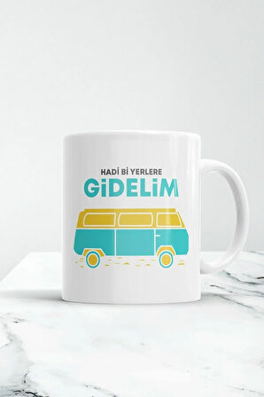Hadi Bir Yerlere Gidelim Kupa Bardak