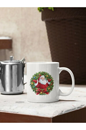 Yılbaşına Özel Baskılı Porselen Kupa