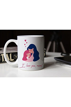 Anneler Günü Özel Tasarım Porselen Kupa- 002 Tfag-02