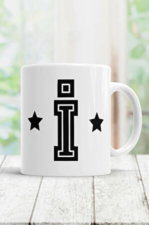 I Harfi Baskılı Kupa Bardak