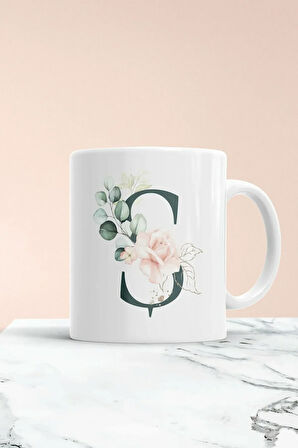 Ş Harf Baskılı Kupa Bardak