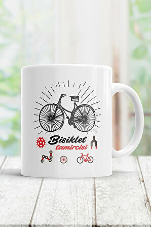 Bisiklet Tamircisi Kupa Bardak